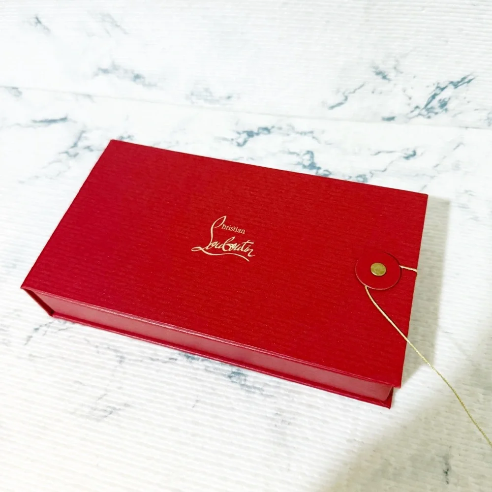 Christian Louboutin Moving Snake Barrier Grid Animation Box with Red Envelopes
